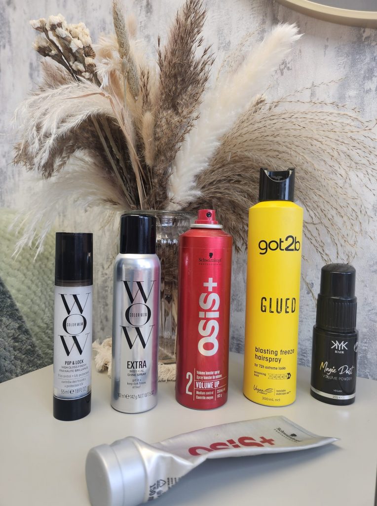 wedding hairstyling products