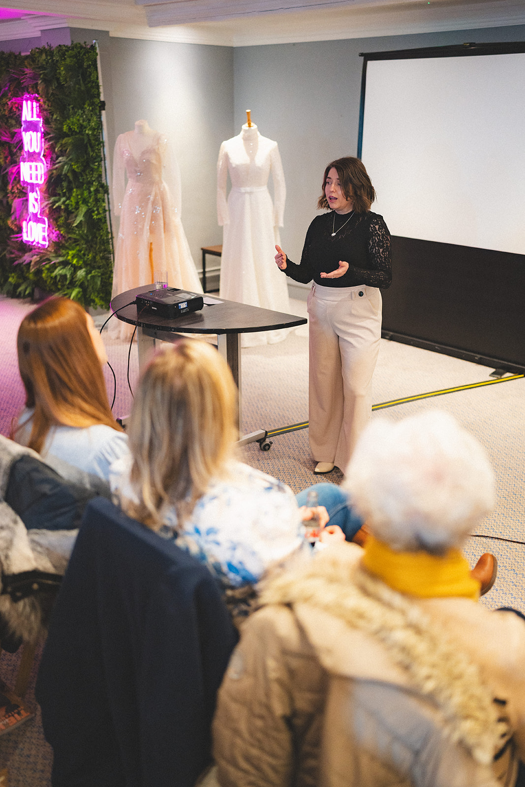 The Scottish wedding hair and makeup directory bridal beauty event in glasgow Grosvenor hotel