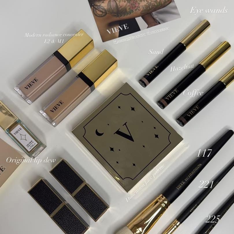 VIEVE Makeup Pop up shop Glasgow